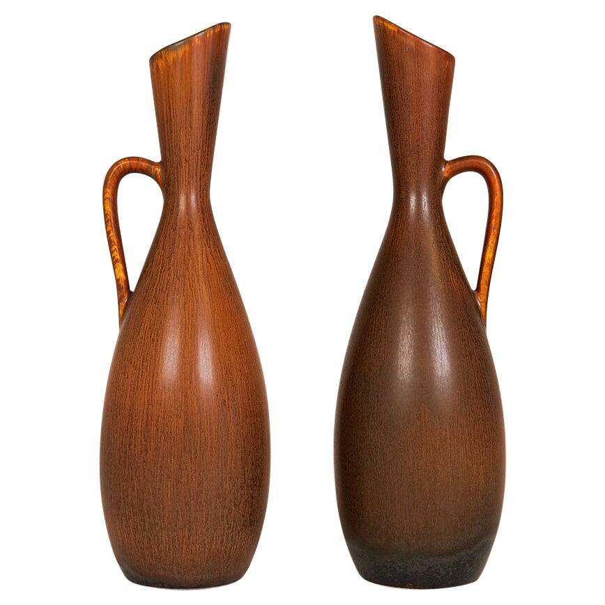Mid-century modern vases Rörstrand Carl Harry Stålhane, Sweden, 1950s