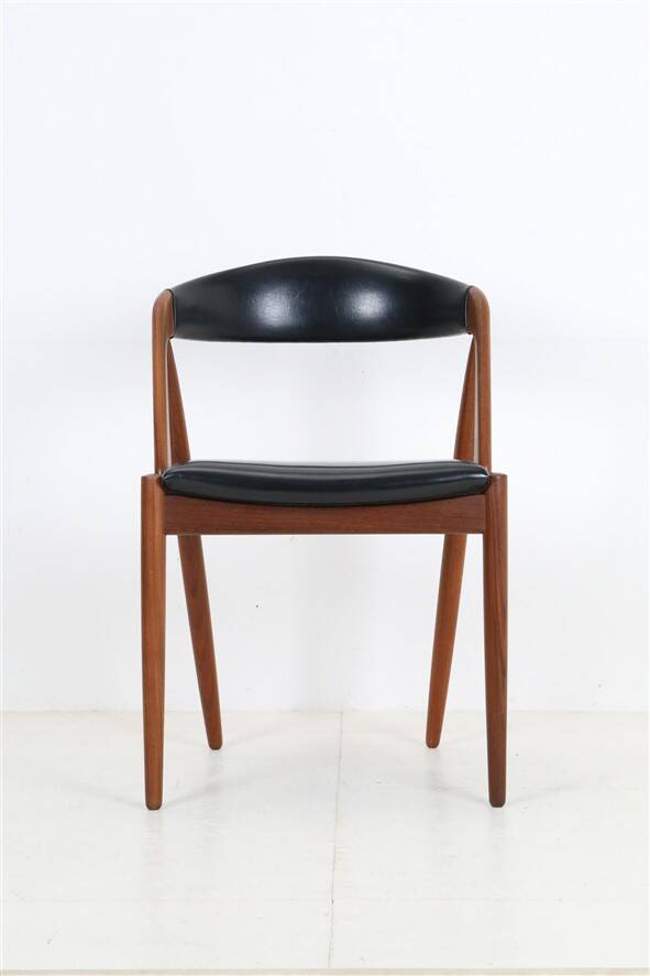 Schou Andersen Møbelfabrik / Kai Kristiansen Type 31 chair / teak / skai / Mid Century Danish Modern Design / 1950s / 1960s
