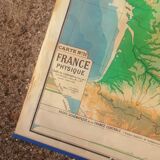 Old map of the France N°11 Hatier Kaeppelin.