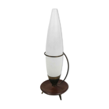 Lampe de table opaline du milieu du siècle par Philips, années 1960