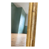 Louis-Philippe mirror gilded with gold leaf