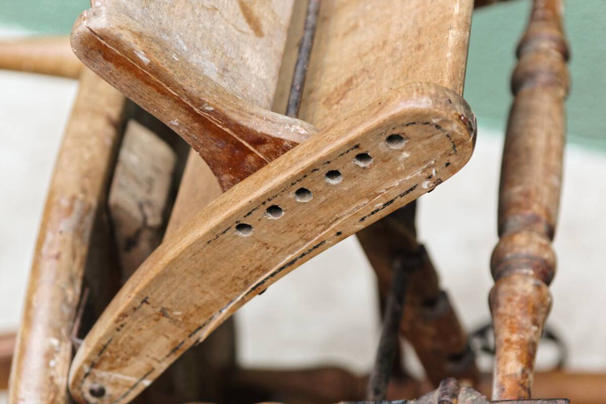 Baby high chair, early 20th century