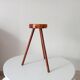 Brutalist tripod stool from the 1960s.