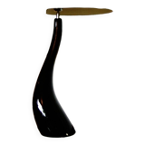 Large vintage ceramic lamp for drimmer 1970