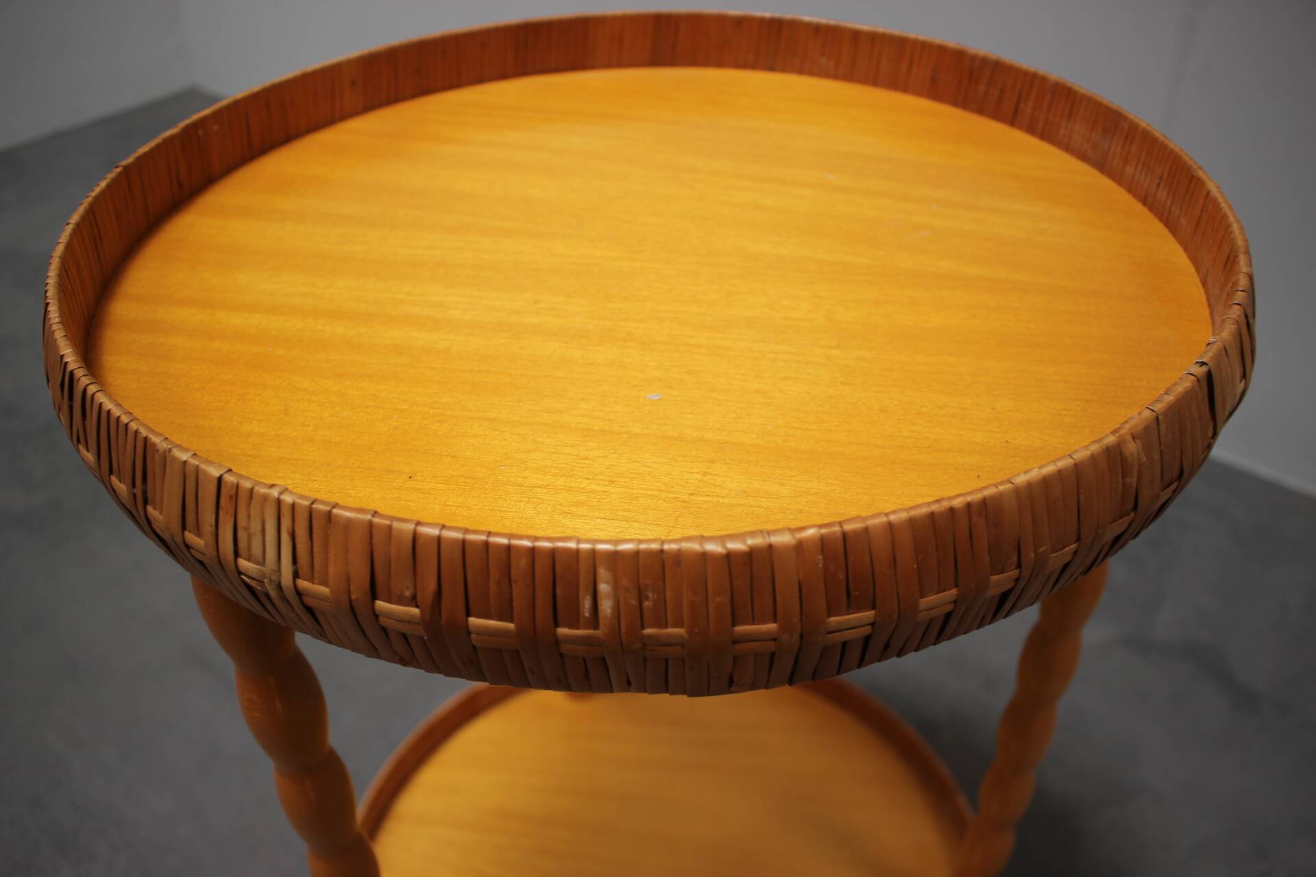 Mid-Century Table on Wheels, 1970s, Czechoslovakia