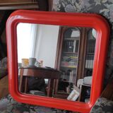 Cattaneo orange pop mirror from the 70s