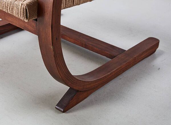 Chaise longue rare par Bas van Pelt pour My Home Pays-Bas 1936