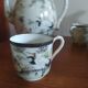 Kutani porcelain coffee service from Japan, early 19th century