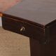 Art Deco desk in oak and leather from the 1930s