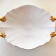 Large oval dish Lenox 24 carat gold L42cm