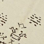 8x10 Beige & Dark Brown Modern Oushak Rug, 232x303Cm