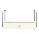 White String shelving system with drawer element and ladders by Kajsa & Nisse Strinning, 1940s