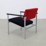 Pair of Dutch Minimalist Easy Chairs, 1960s