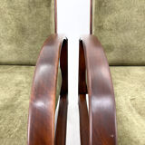 Pair of art deco adjustable armchairs 1930's