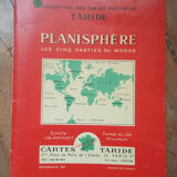 Taride politics map "the five parts of the world"