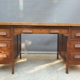 Minister's desk 1930 parquet oak
