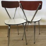 Formica chair duo