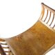 Chaise de type gondole Empire, en bois, Pologne, début du 20e siècle