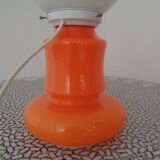 Italian glass standard lamp, 1970s