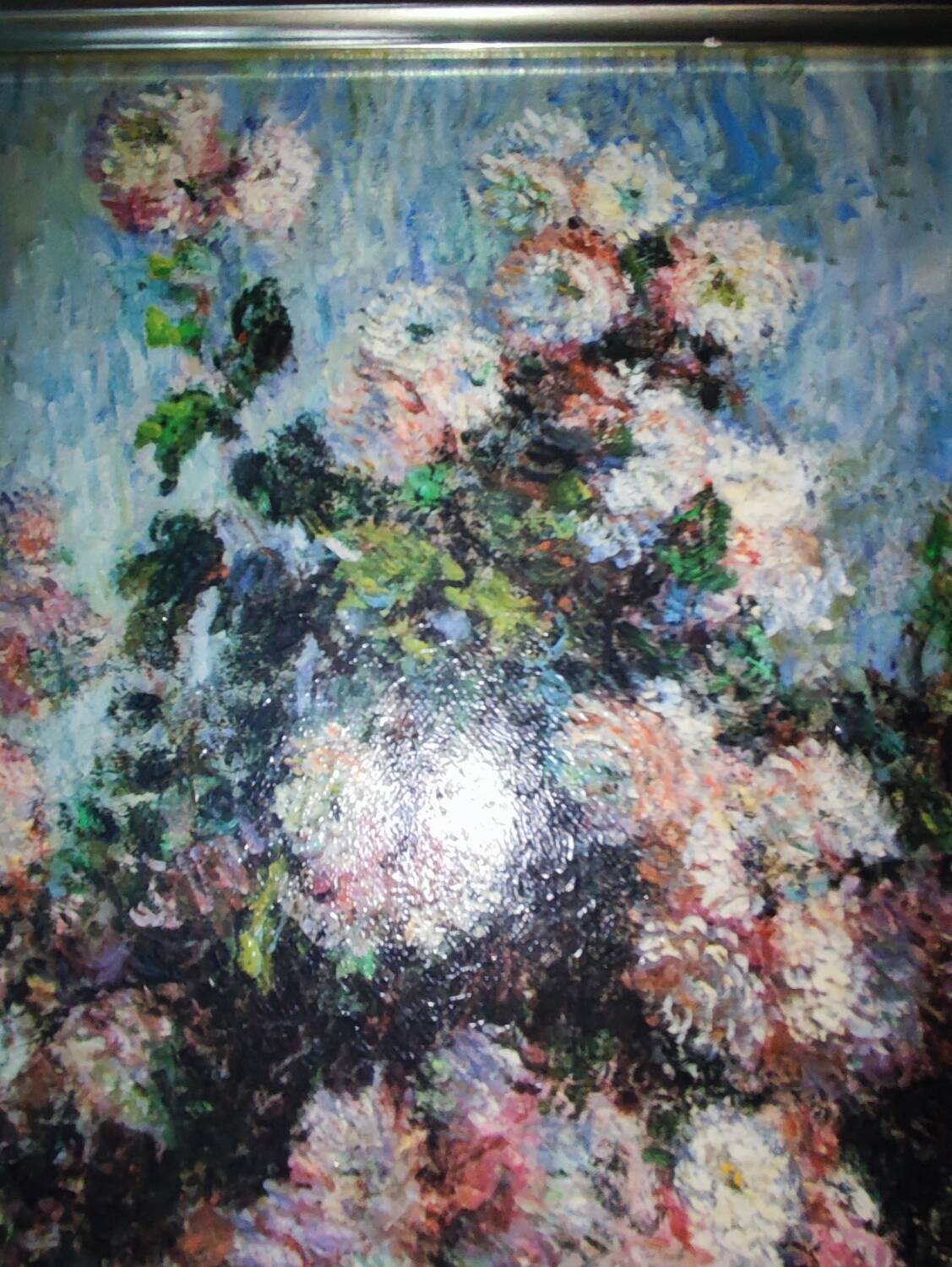 Monet chrysanthemum painting