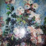 Tableau chrysanthèmes Monet