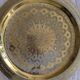 Set of 7 Vintage Brass Wall Plates