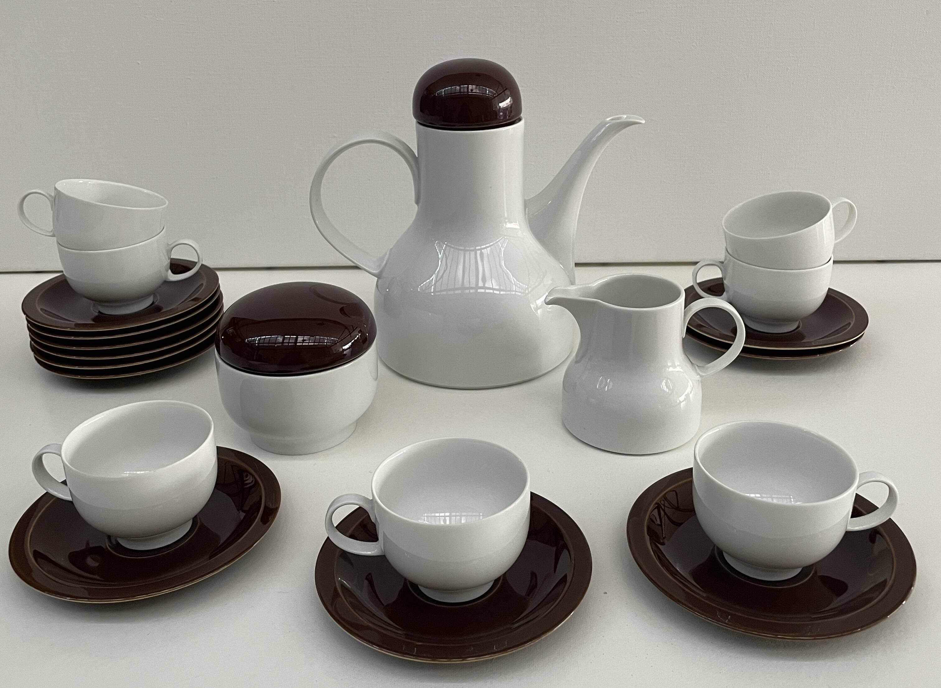 Coffee Service - Porcelain - 1970 design - Furstenberg Manufacture