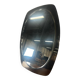 Vintage 70s wall mirror with smoked edge