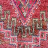 Vintage pink Berber rug