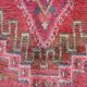 Vintage pink Berber rug