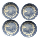 Set of 4 English deep plates by Churchill.