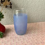 6 verres granité à orangeade vintage