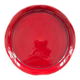 Red serrated plate