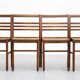 Set of 4 René Gabriel chairs