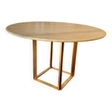 Table travertin vintage