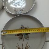 Flat plate in real France stoneware