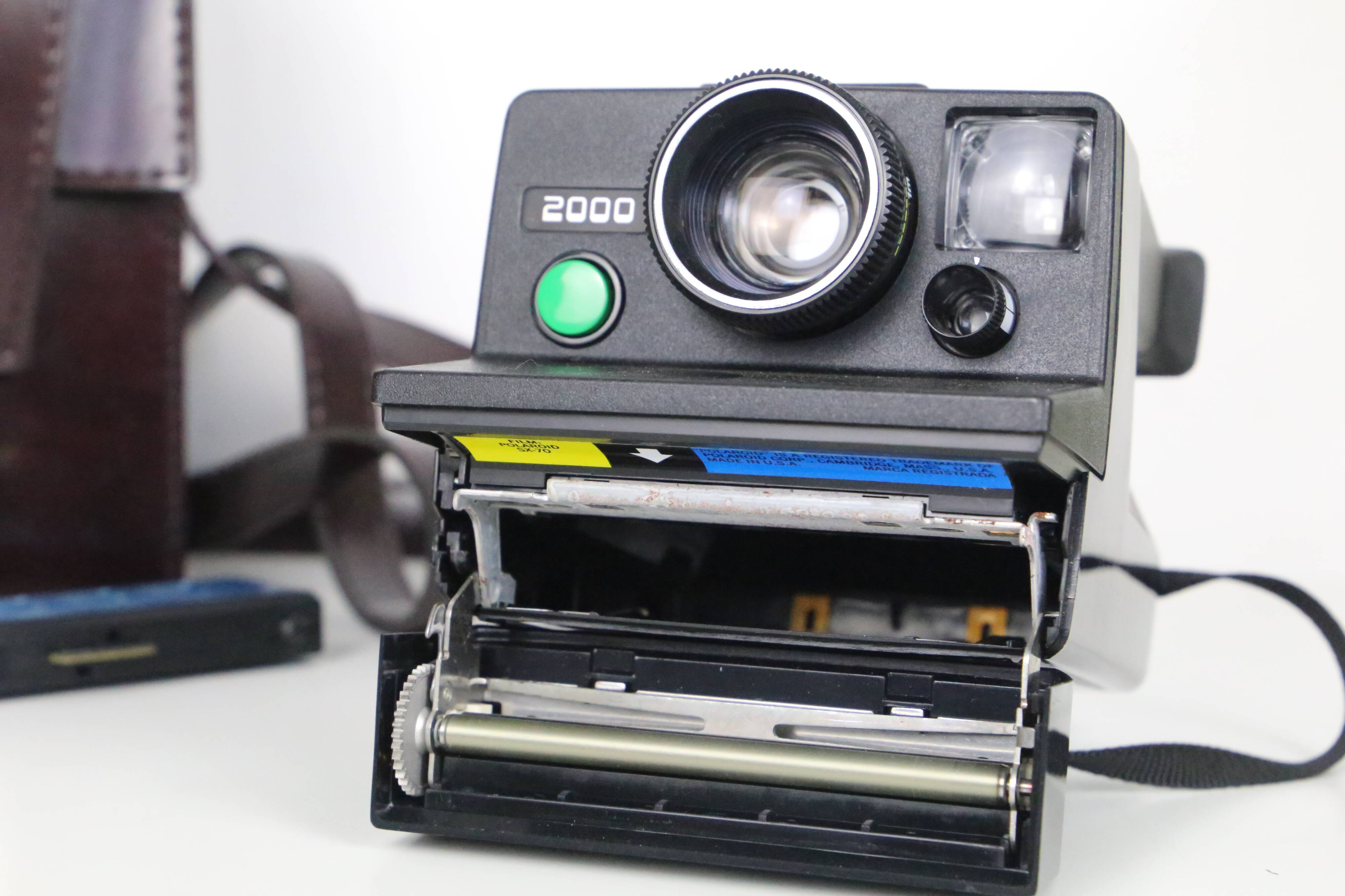 Polaroid 2000, Land Camera, SX 70 film, tested, in operation, vintage!