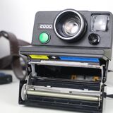 Polaroid 2000, Land Camera, SX 70 film, tested, in operation, vintage!