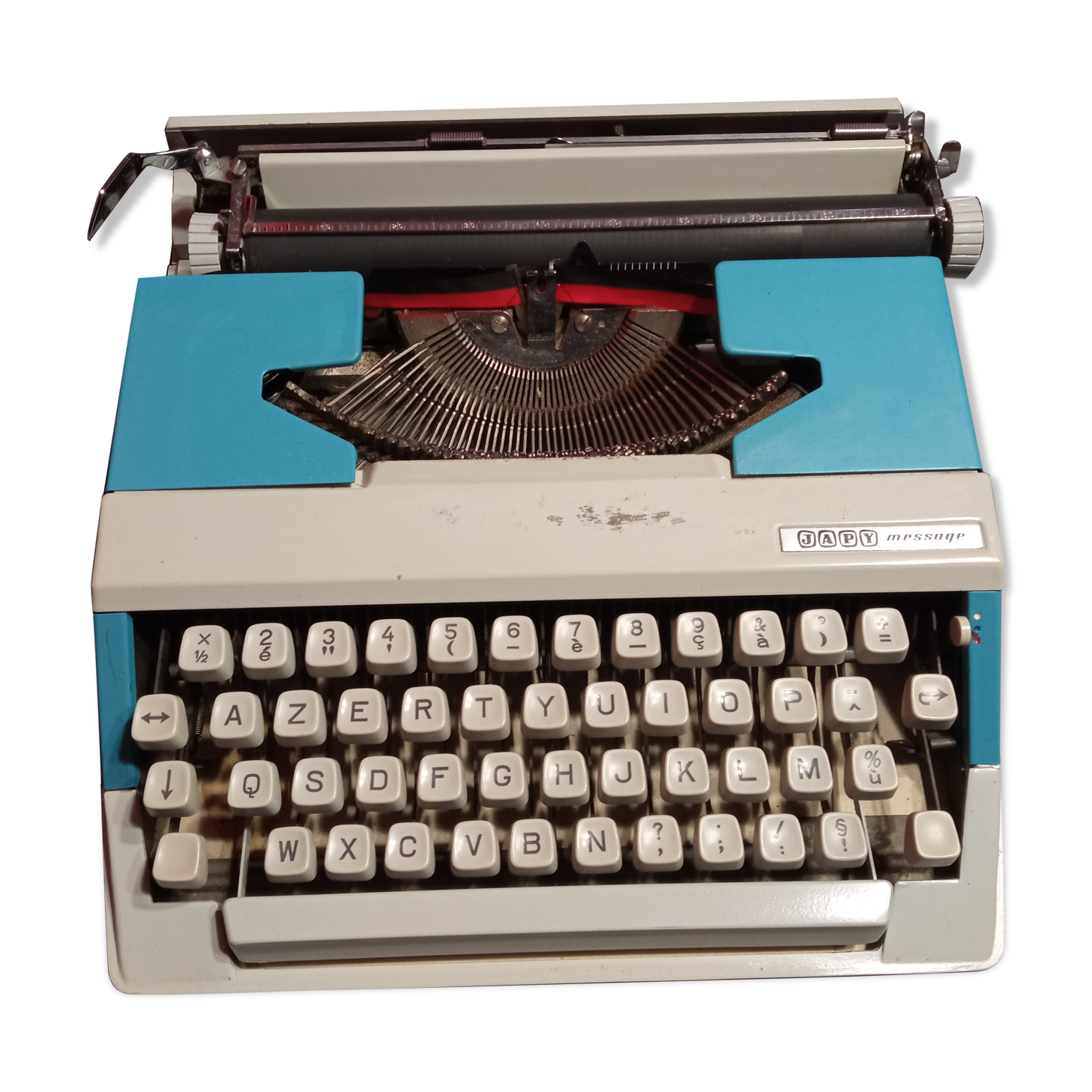 Machine type Japy Message with its box set