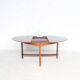 Table à repas brésilienne palissandre années 60' Sao Polo