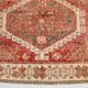 4x8 Red & Beige Oriental Persian Rug 135x255Cm SK 22292