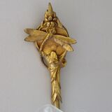 Ancient art nouveau tulip sconce