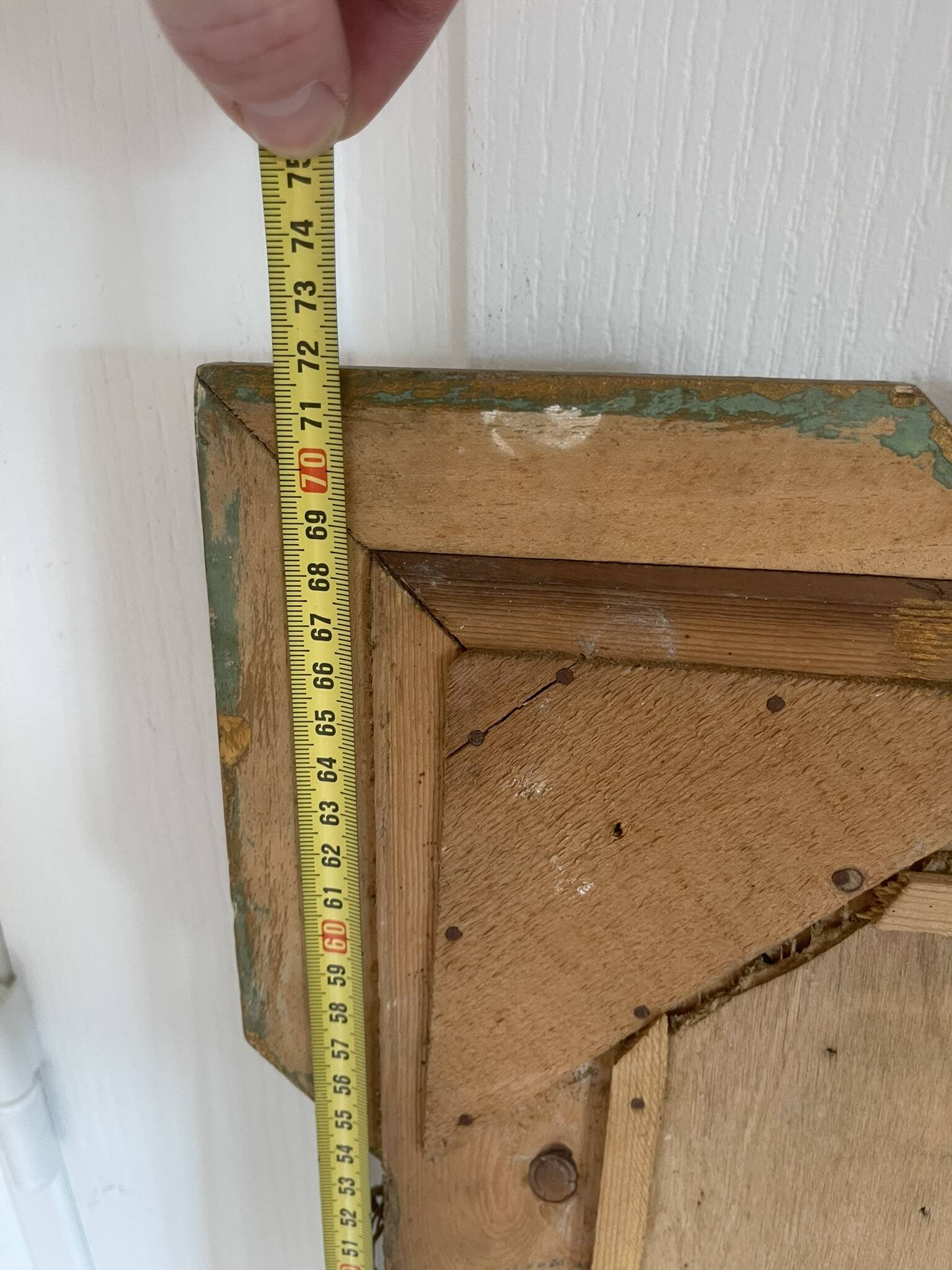 Antique Gilded Mercury Wall Mirror Napoleon III 71x57cm