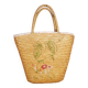Vintage straw basket