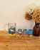 Vintage Palluy pitcher and glasses seaside spirit