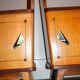 Pair nightstands vintage 50s