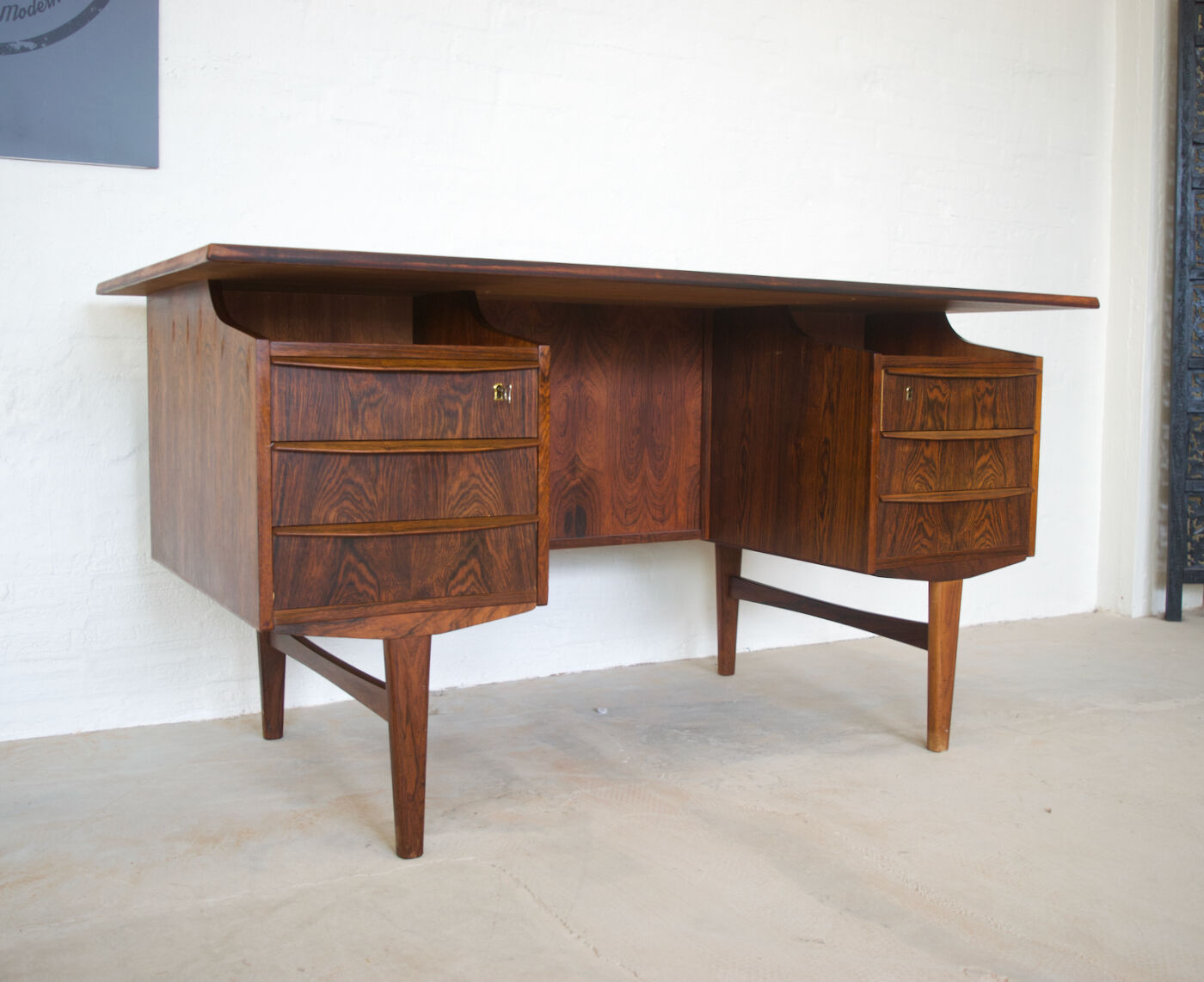 Danish Mid-Century Rosewood Desk