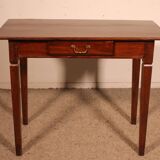 Small 19th Century Desk with Straight Legs
