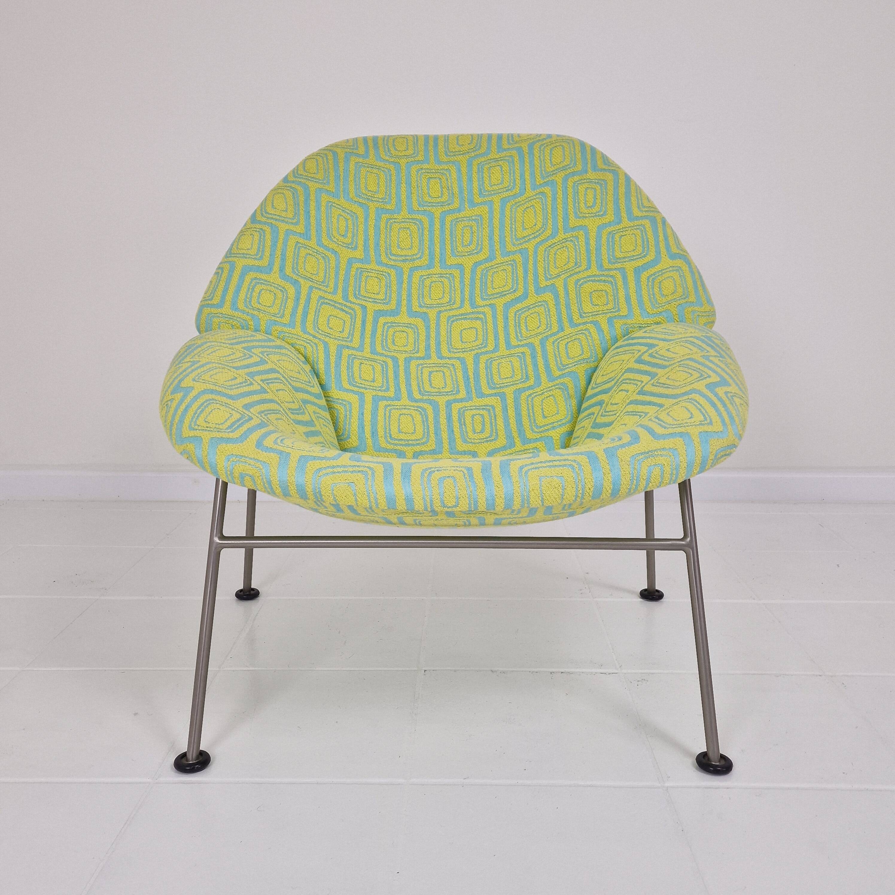 Mid-Century F555 Chair by Pierre Paulin for Artifort, 1980's