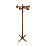 Pine coat rack from the 70s